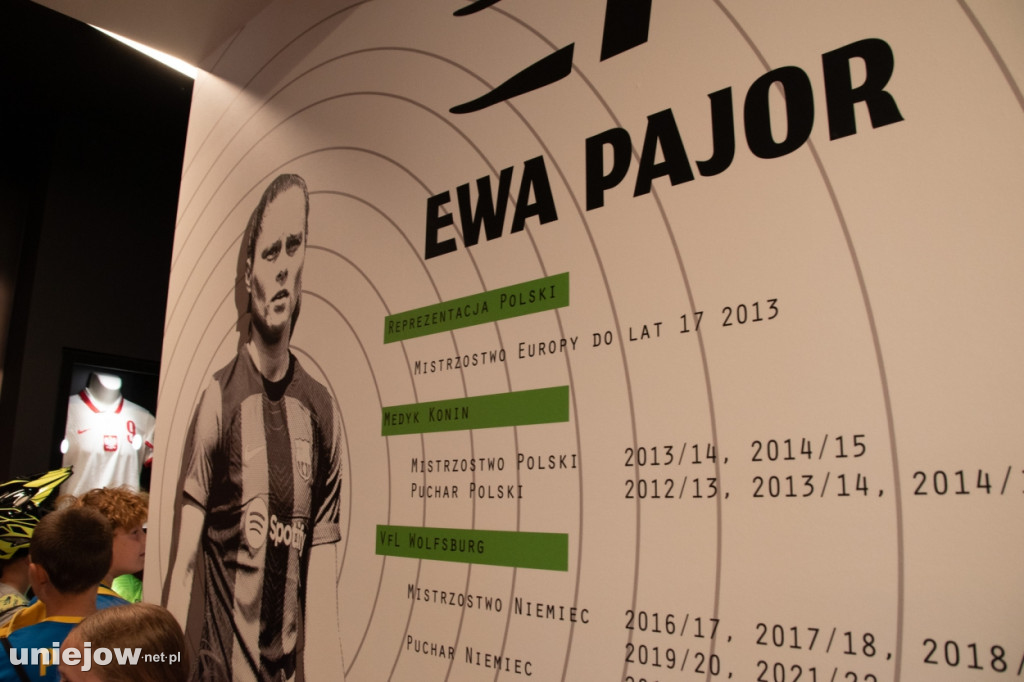 Ewa Pajor, Ebi Smolarek, Agata Tarczyńska i Marcin Tybura