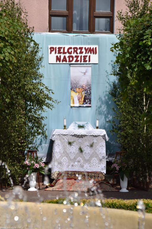 Procesja Bożego Ciała w Uniejowie