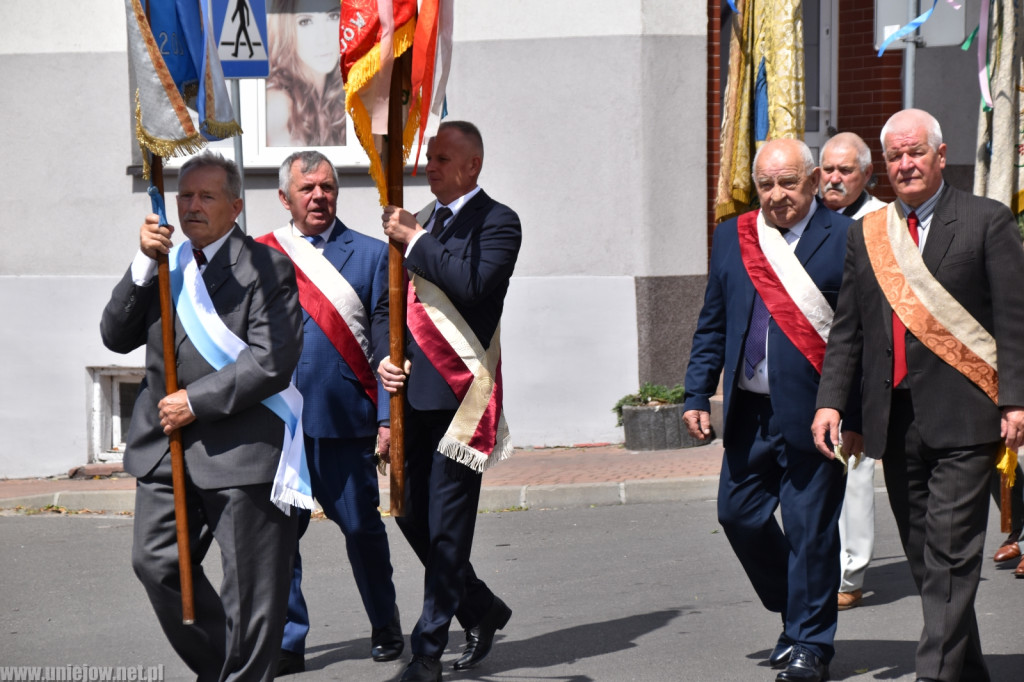 Procesja Bożego Ciała w Uniejowie