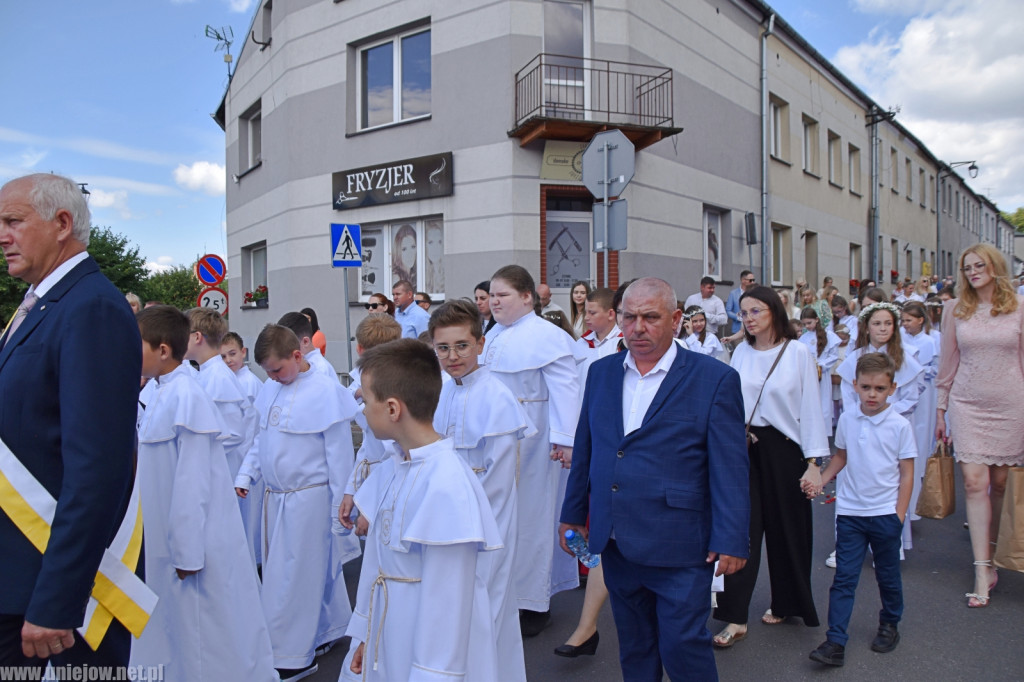 Procesja Bożego Ciała w Uniejowie