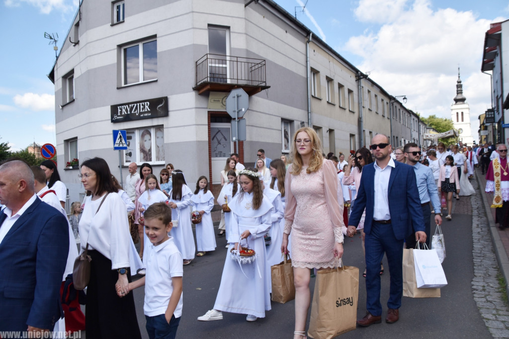 Procesja Bożego Ciała w Uniejowie