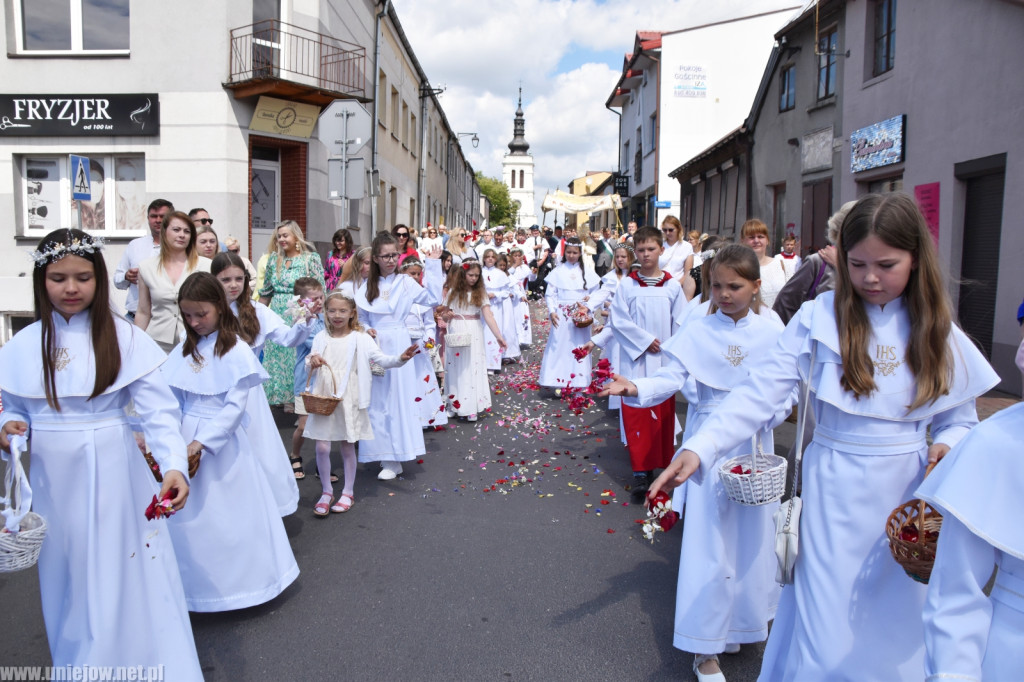 Procesja Bożego Ciała w Uniejowie