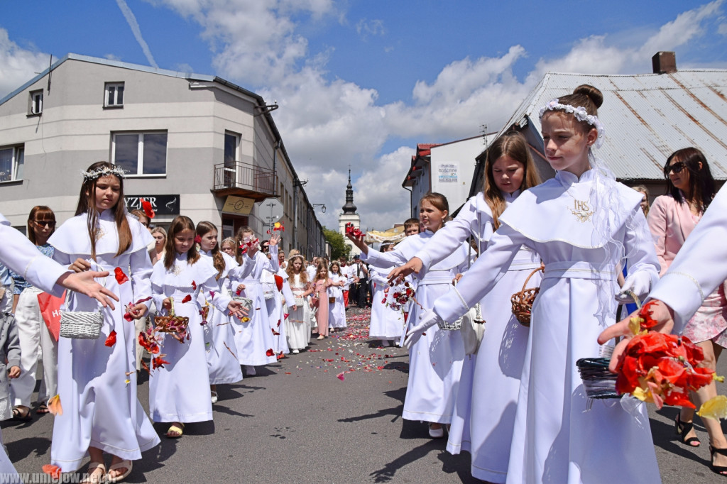 Procesja Bożego Ciała w Uniejowie