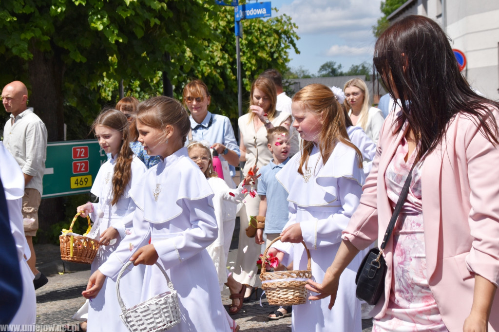 Procesja Bożego Ciała w Uniejowie