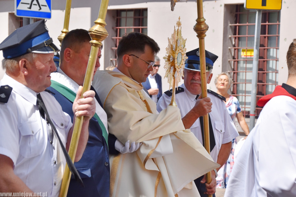 Procesja Bożego Ciała w Uniejowie