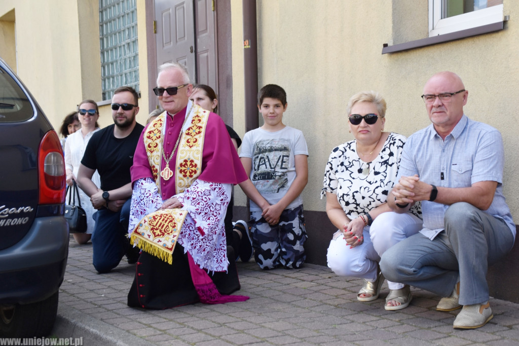 Procesja Bożego Ciała w Uniejowie