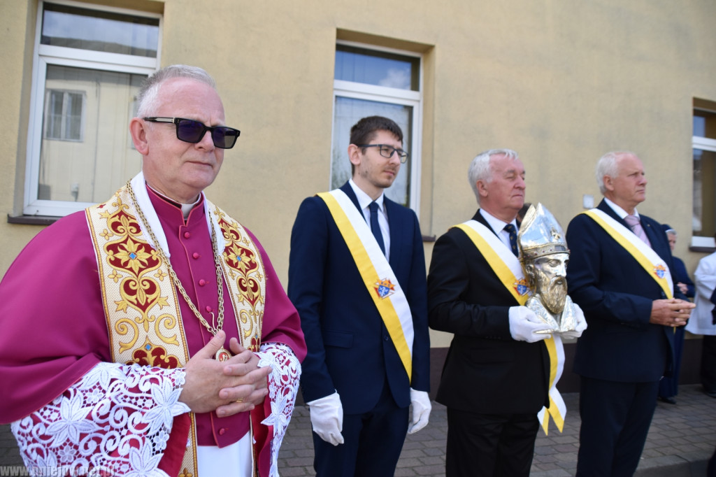 Procesja Bożego Ciała w Uniejowie