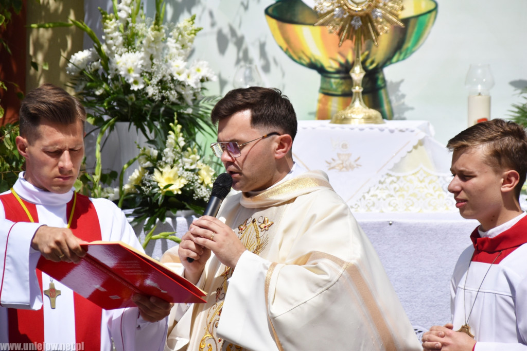 Procesja Bożego Ciała w Uniejowie