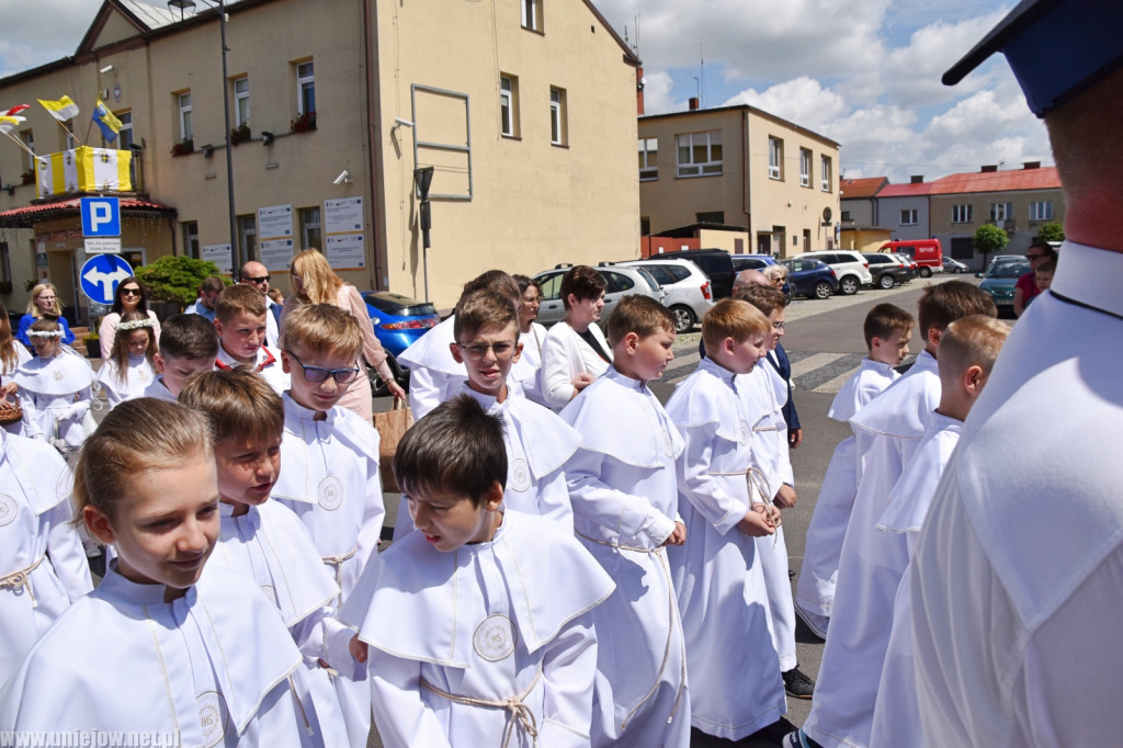 Procesja Bożego Ciała w Uniejowie