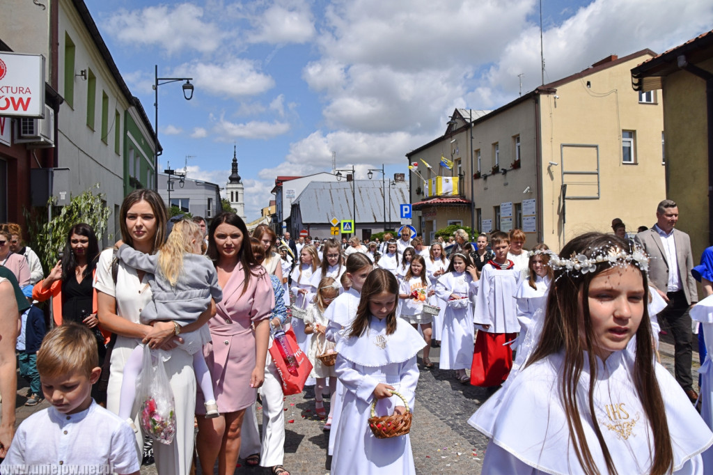 Procesja Bożego Ciała w Uniejowie