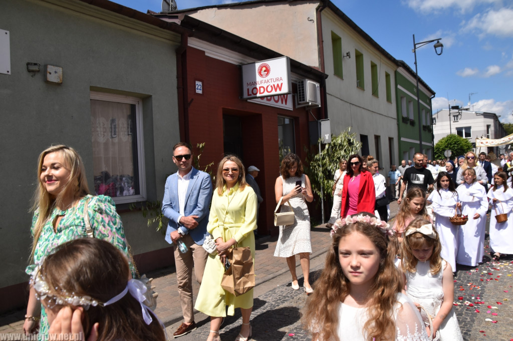 Procesja Bożego Ciała w Uniejowie