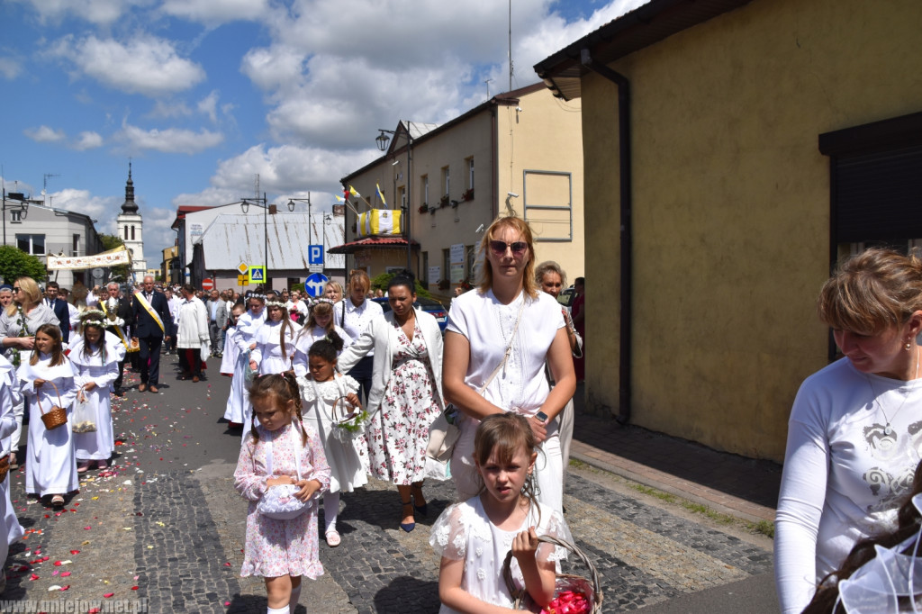 Procesja Bożego Ciała w Uniejowie
