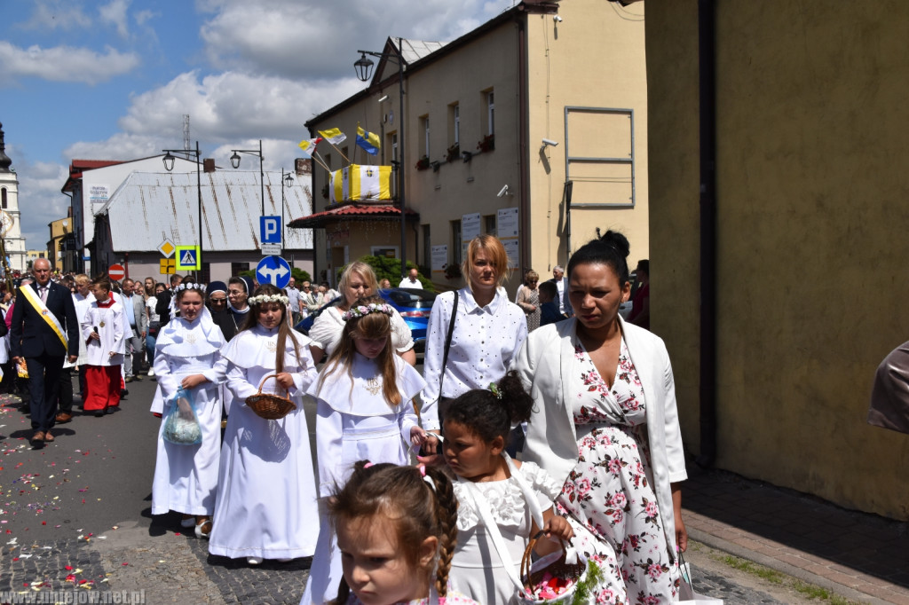 Procesja Bożego Ciała w Uniejowie