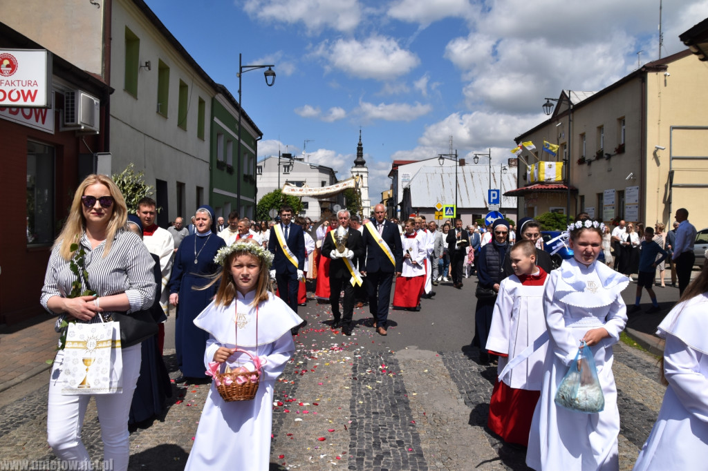 Procesja Bożego Ciała w Uniejowie