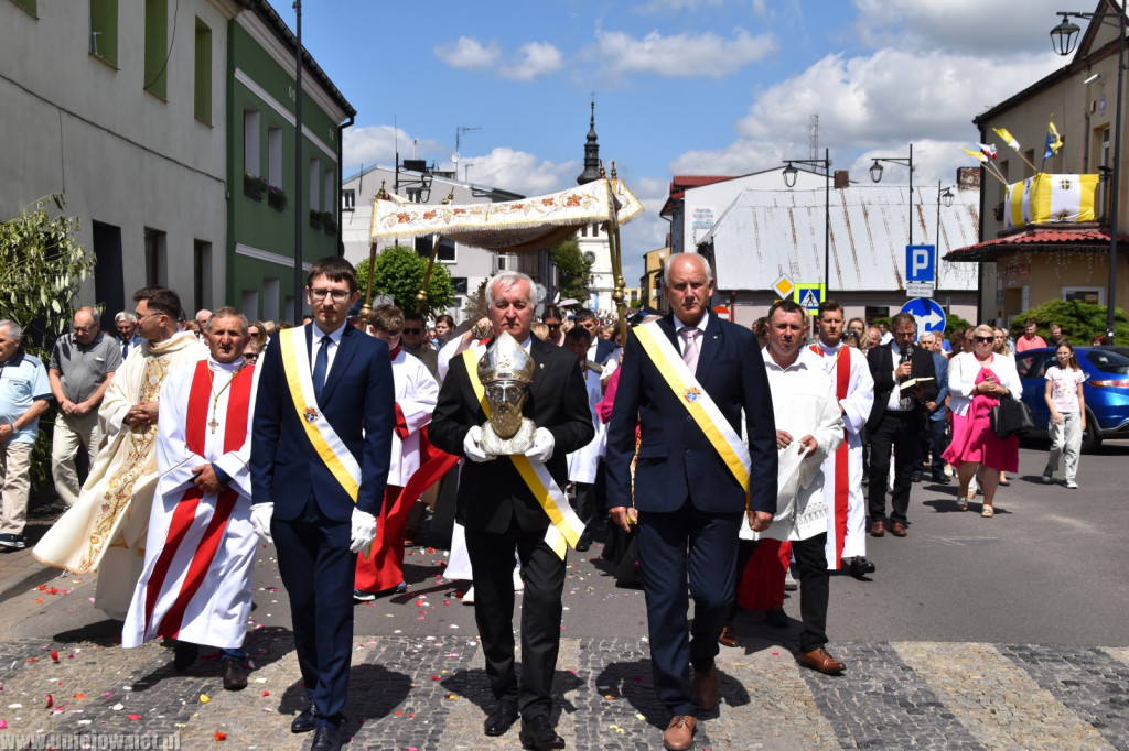 Procesja Bożego Ciała w Uniejowie