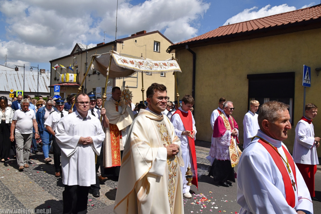 Procesja Bożego Ciała w Uniejowie