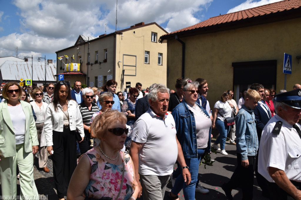 Procesja Bożego Ciała w Uniejowie