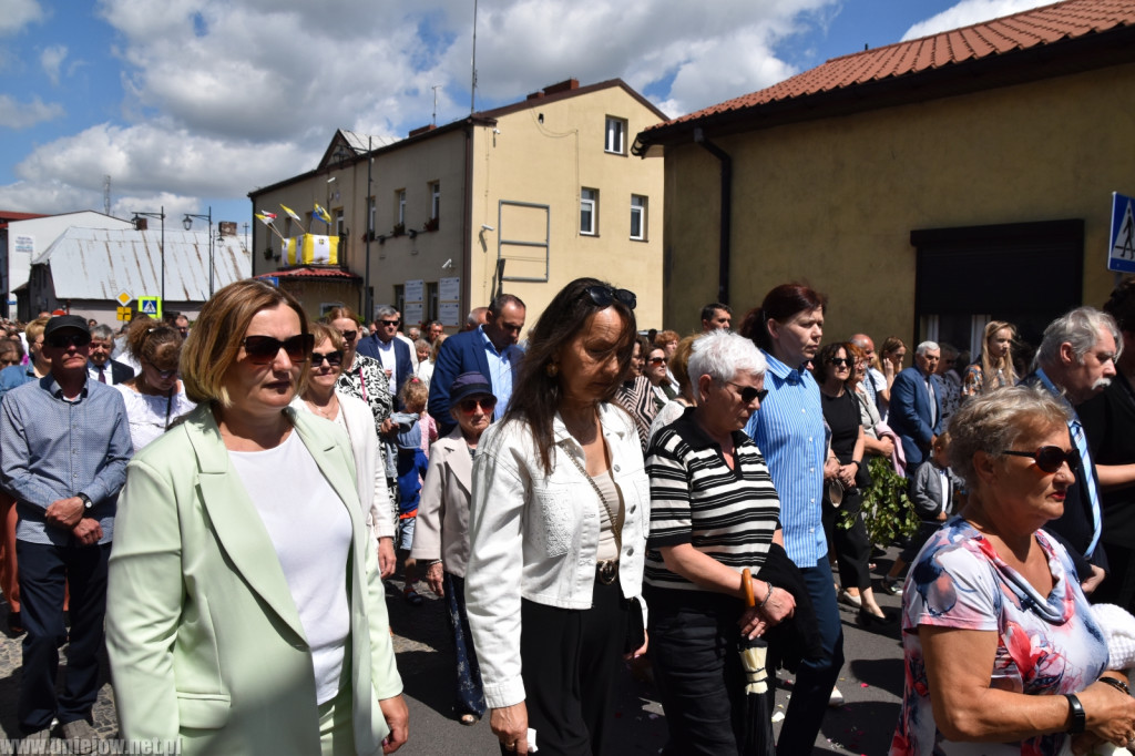 Procesja Bożego Ciała w Uniejowie