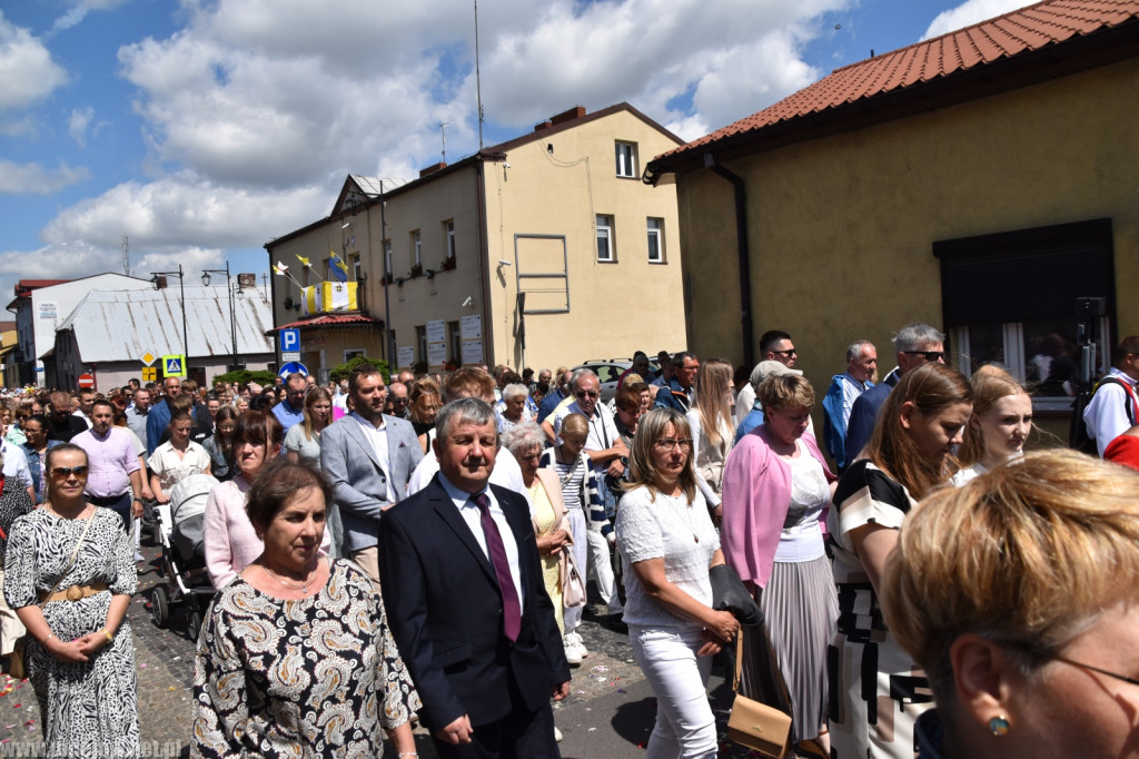 Procesja Bożego Ciała w Uniejowie