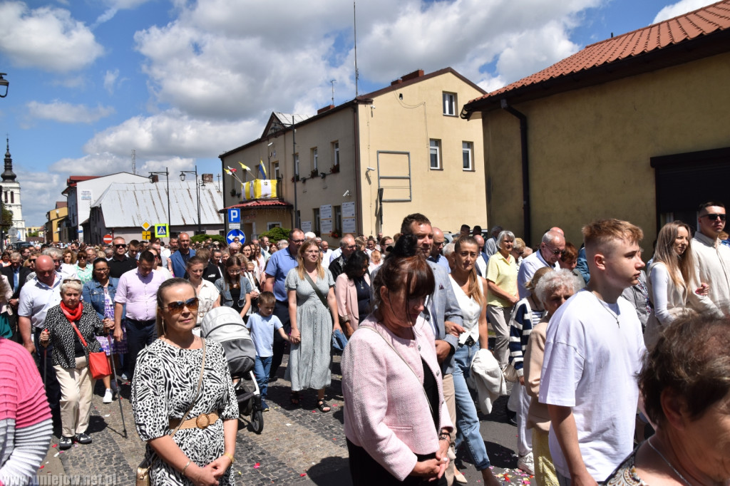 Procesja Bożego Ciała w Uniejowie