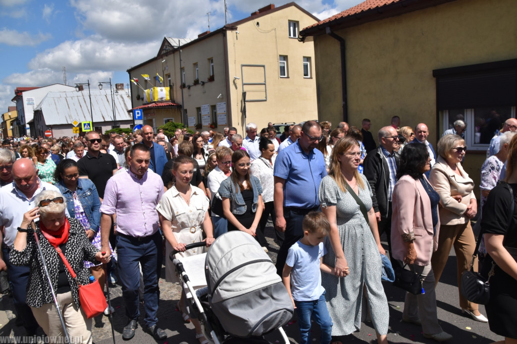 Procesja Bożego Ciała w Uniejowie