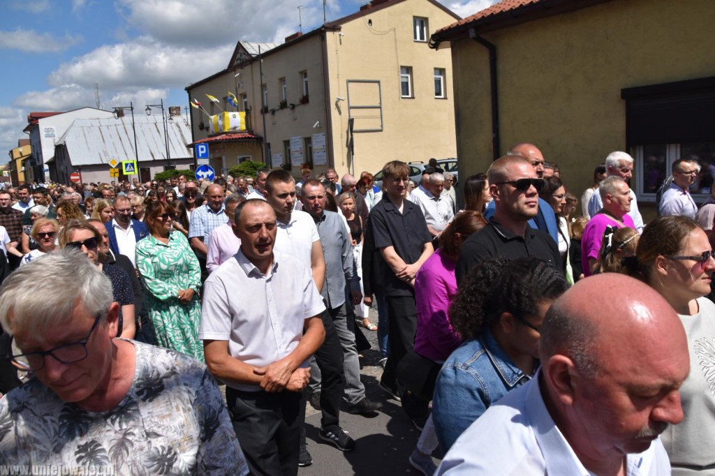 Procesja Bożego Ciała w Uniejowie