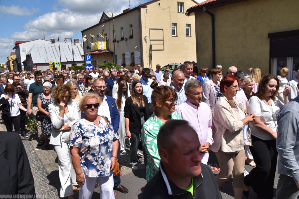 Procesja Bożego Ciała w Uniejowie