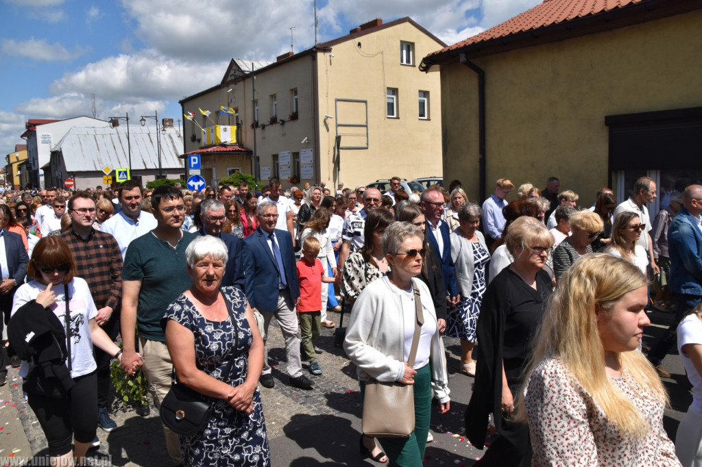 Procesja Bożego Ciała w Uniejowie