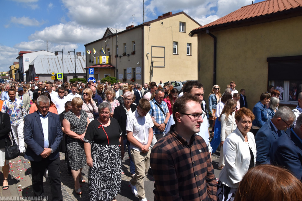 Procesja Bożego Ciała w Uniejowie