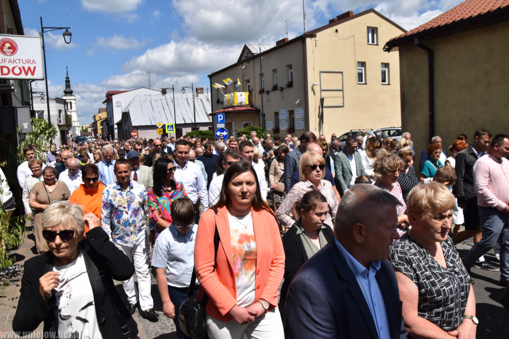 Procesja Bożego Ciała w Uniejowie