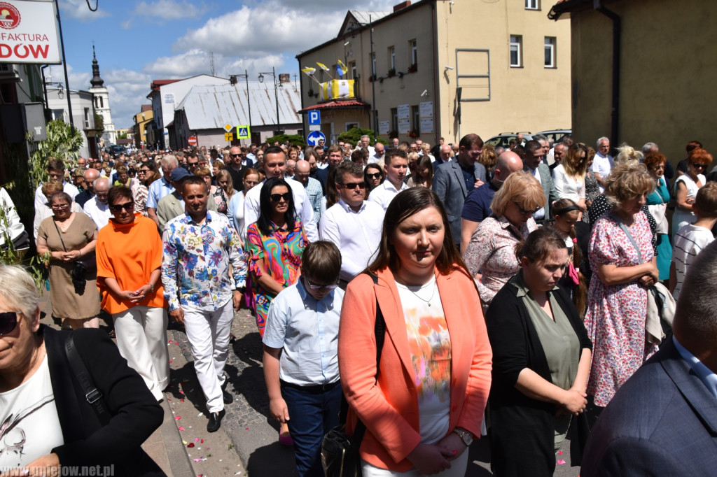 Procesja Bożego Ciała w Uniejowie