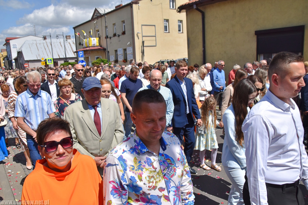 Procesja Bożego Ciała w Uniejowie