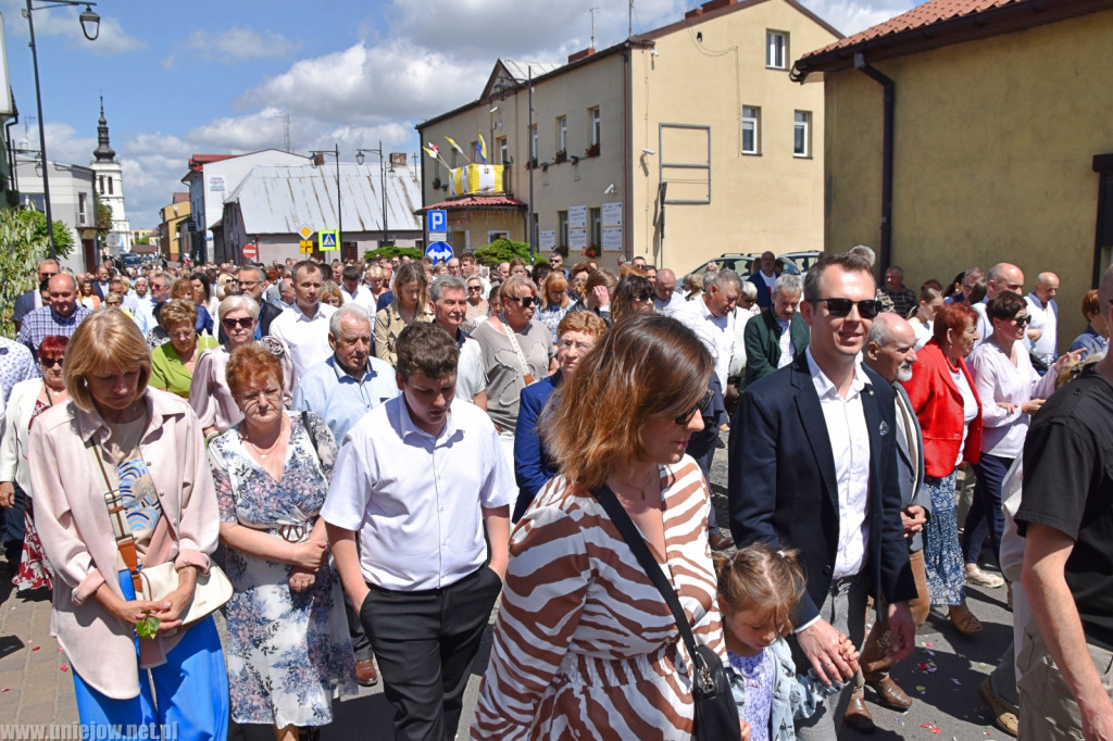 Procesja Bożego Ciała w Uniejowie