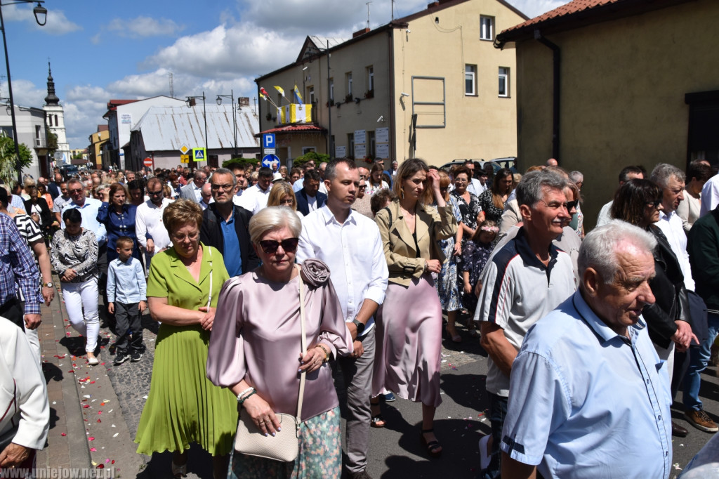 Procesja Bożego Ciała w Uniejowie