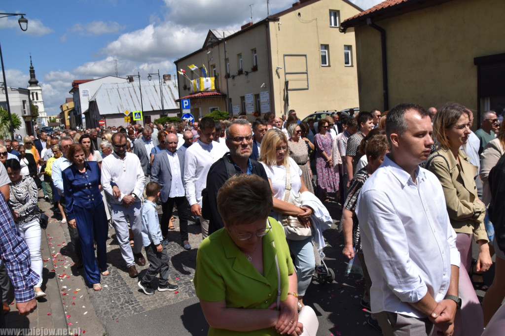 Procesja Bożego Ciała w Uniejowie