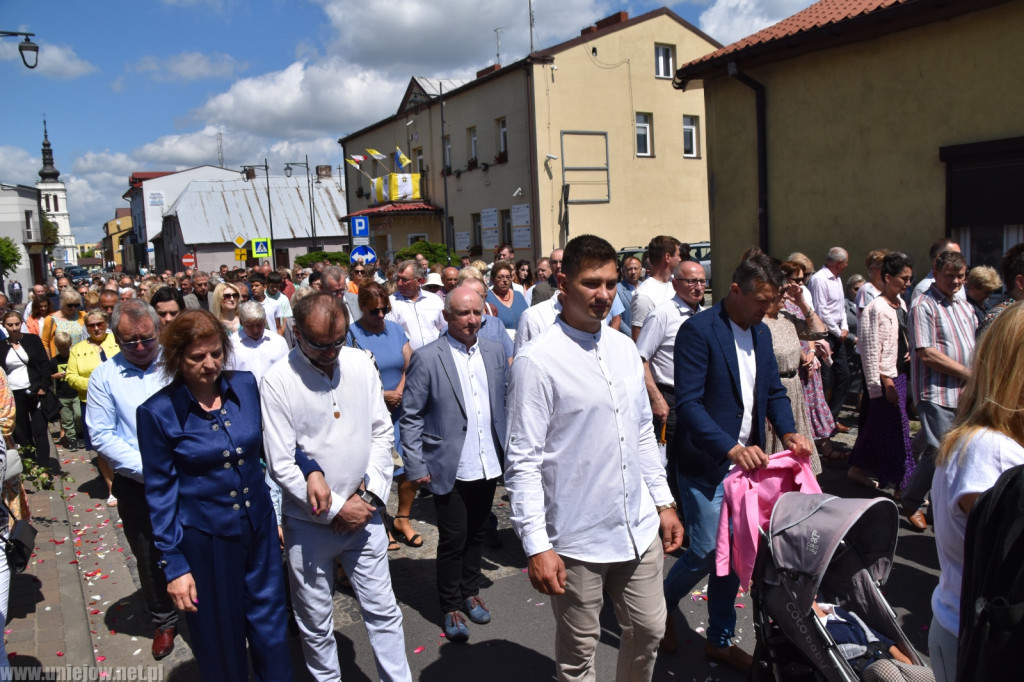 Procesja Bożego Ciała w Uniejowie