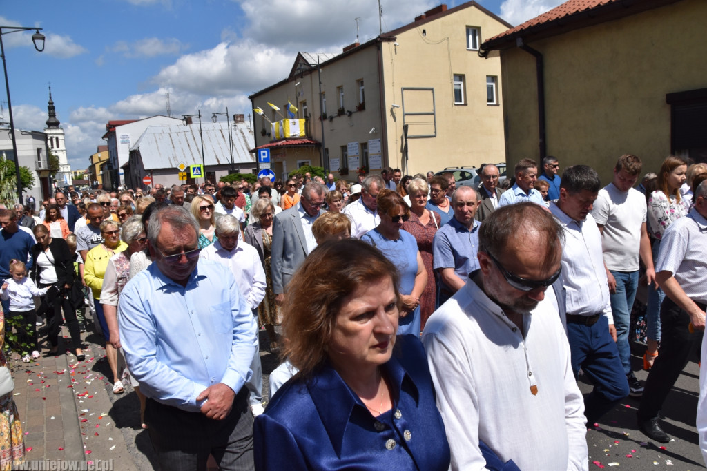 Procesja Bożego Ciała w Uniejowie