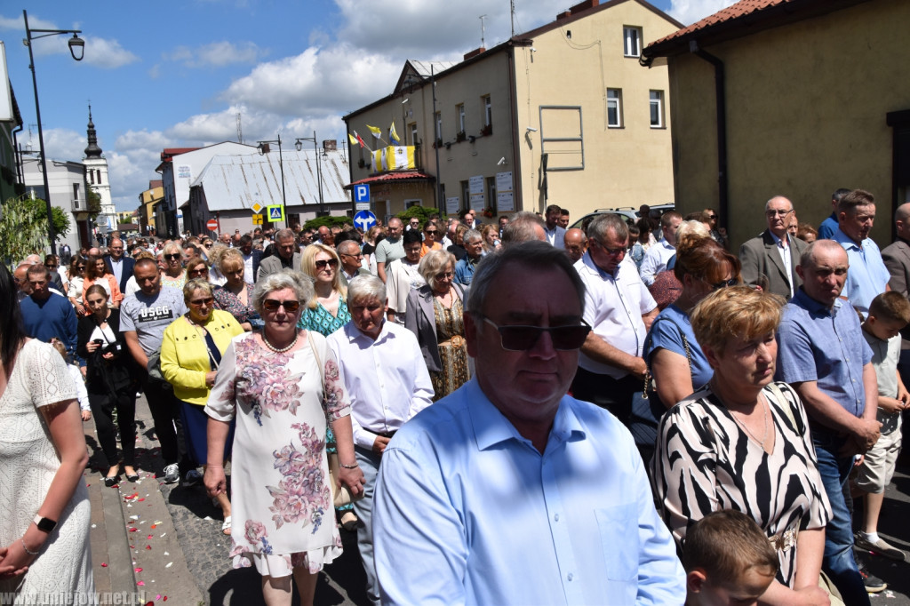 Procesja Bożego Ciała w Uniejowie