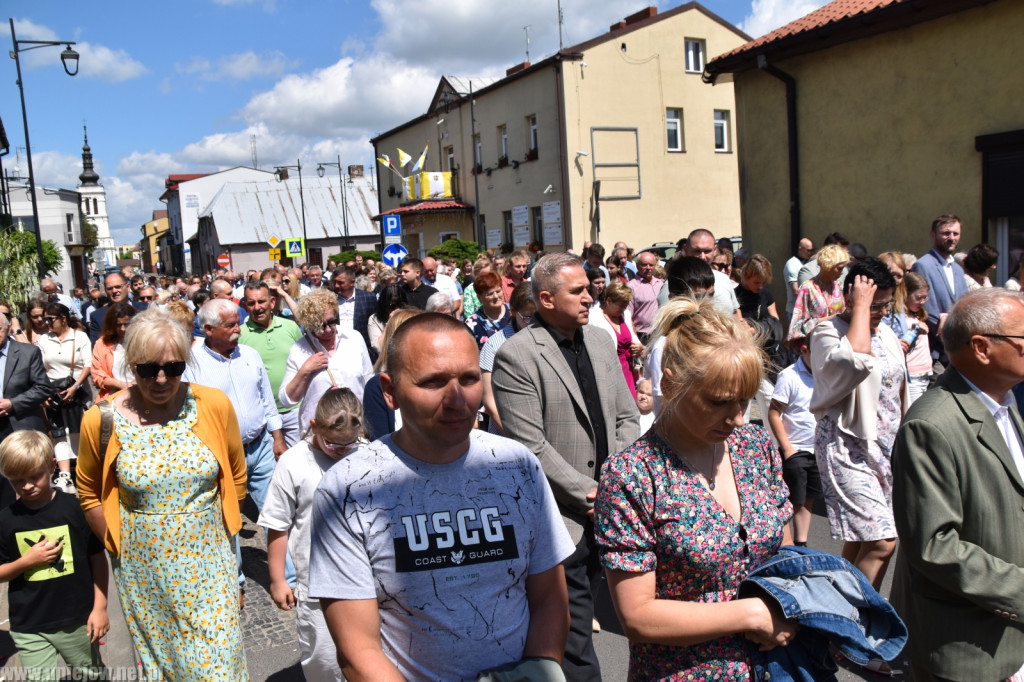 Procesja Bożego Ciała w Uniejowie