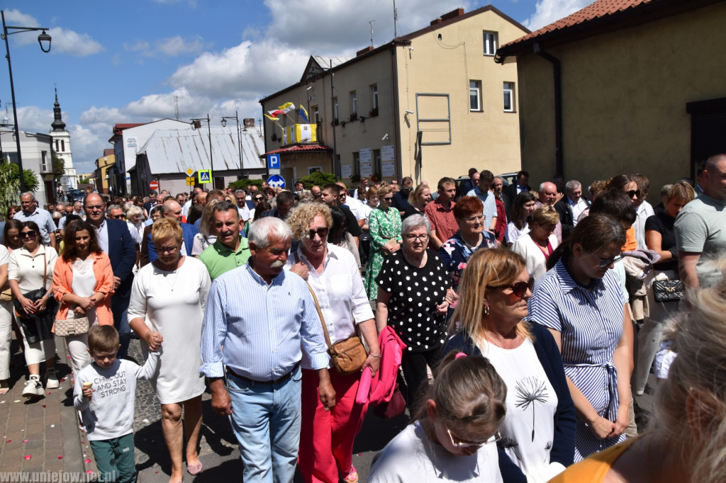 Procesja Bożego Ciała w Uniejowie