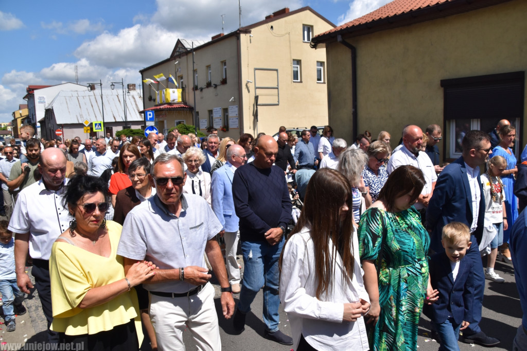 Procesja Bożego Ciała w Uniejowie