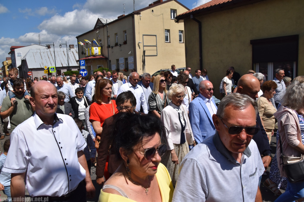 Procesja Bożego Ciała w Uniejowie