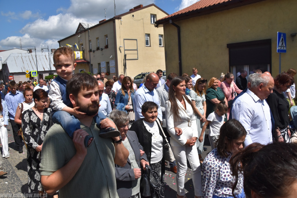 Procesja Bożego Ciała w Uniejowie