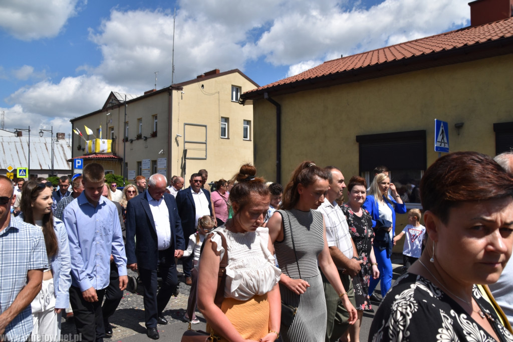 Procesja Bożego Ciała w Uniejowie