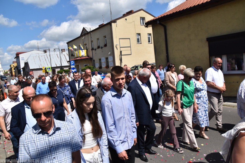 Procesja Bożego Ciała w Uniejowie