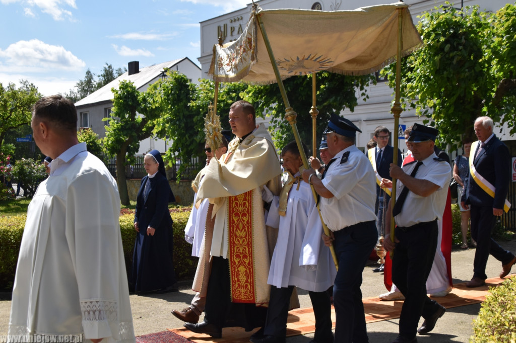 Procesja Bożego Ciała w Uniejowie