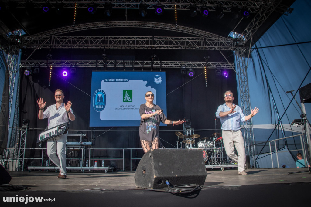 Piękni i Młodzi, Iness i Lombard na scenie Festiwalu Mleka w Uniejowie