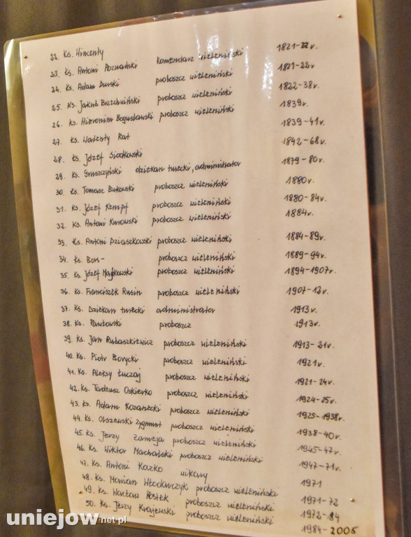 100-lecie kościoła i 700 lat parafii w Wieleninie