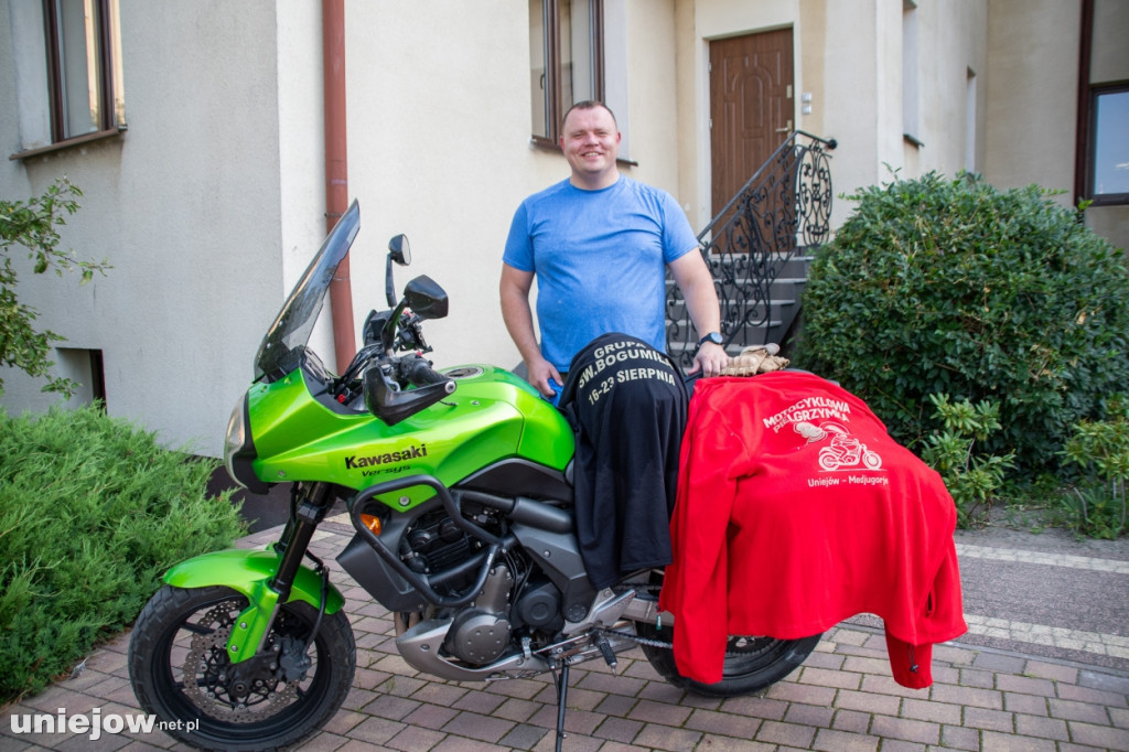 Z Uniejowa wyruszyli motocyklami na pielgrzymkę do Medziugorie