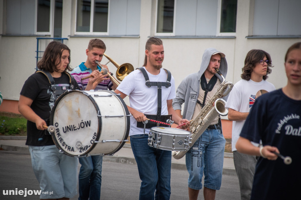 Tak wyglądała ostatnia próba musztry paradnej przed wyjazdem